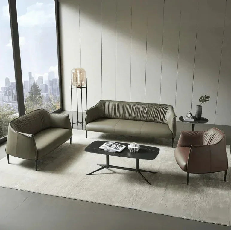3-Seater Arm Louge Sofa | SANDRO - onehappyhome