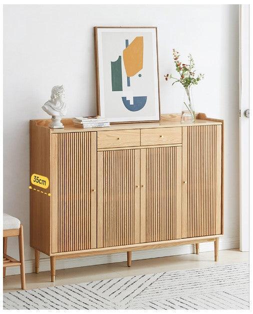 4 Door Shoe Cabinet with Drawers | SIDDH - onehappyhome