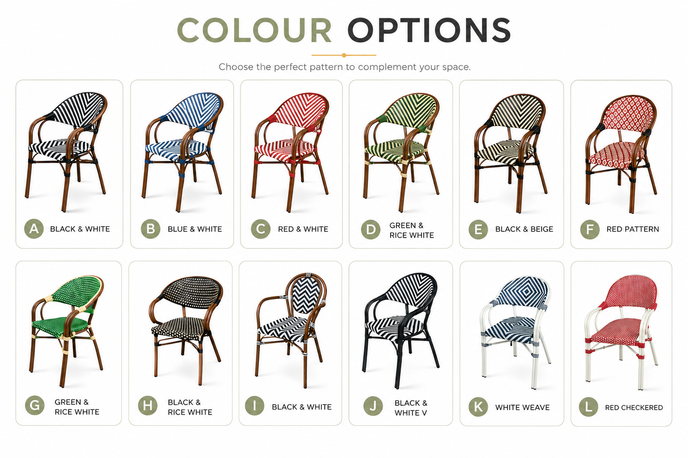 Luca Charlotte Outdoor Dining Arm Chair options