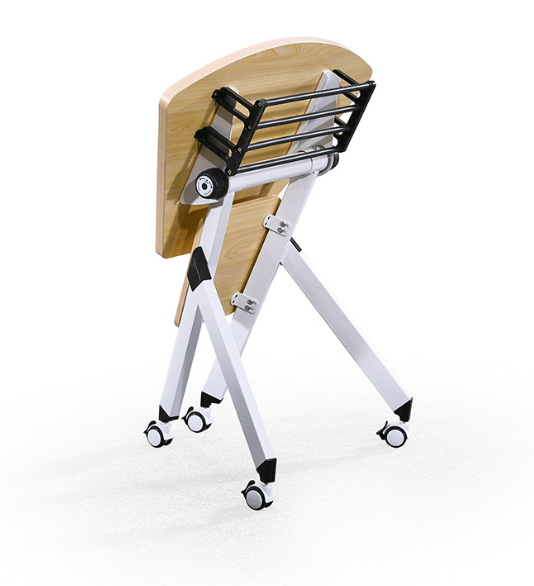 wood foldable collaborative training table