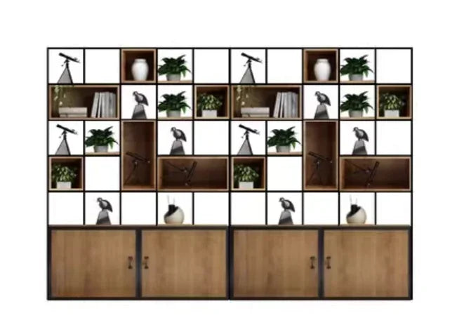 Industrial Metal Shelf Partitions | JOEY