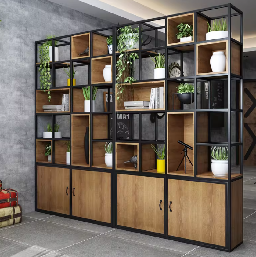 Industrial Metal Shelf Partitions | JOEY