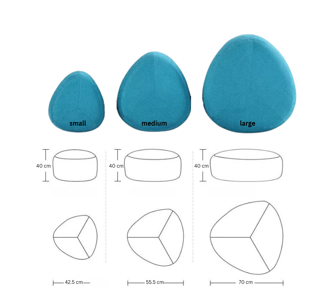 Modular Lounge Pouf | KONA