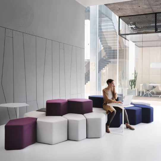 Hexagon Pouf / Stool | SHATKON