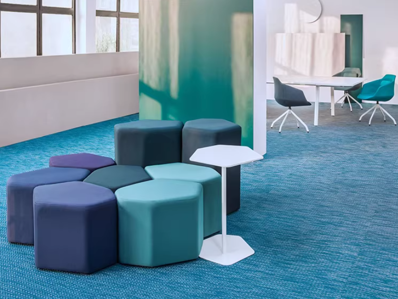 Hexagon Pouf / Stool | SHATKON