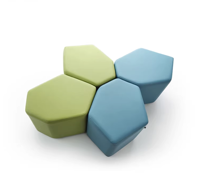 Hexagon Pouf / Stool | SHATKON