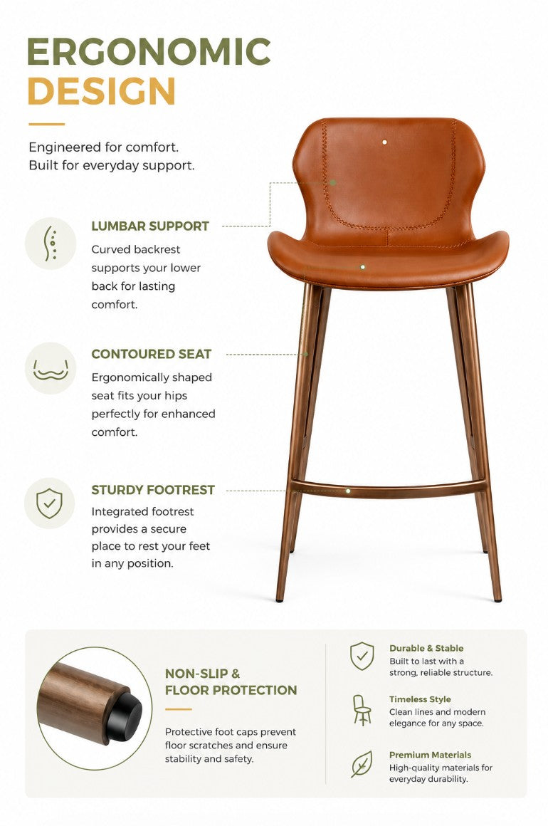 Ergonomic Bar Chair | AADI