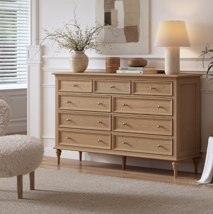 solid wood chest of drawers