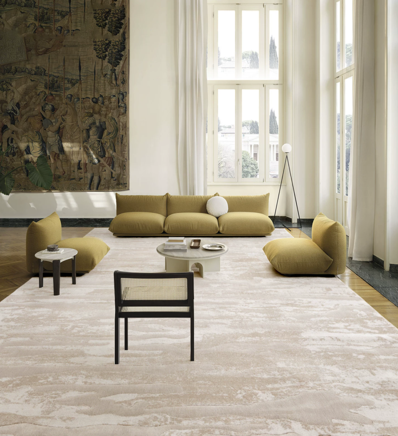 Water-Repellent Textured Rug 32938 - | NAZRI