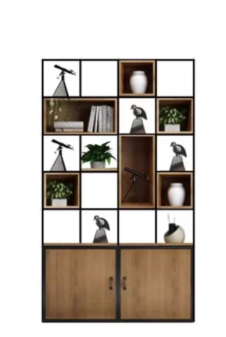Industrial Metal Shelf Partitions | JOEY