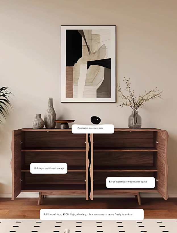 Solid Wood Sideboard Cabinet | ARVID