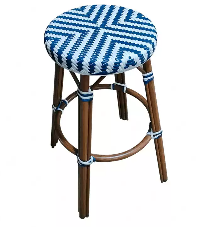 Wicker Outdoor Bar Stool | ARIC