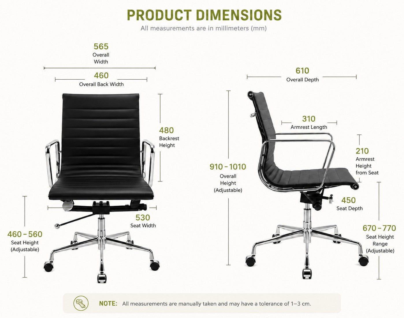 Aluminum Midback Office Chair | AERON