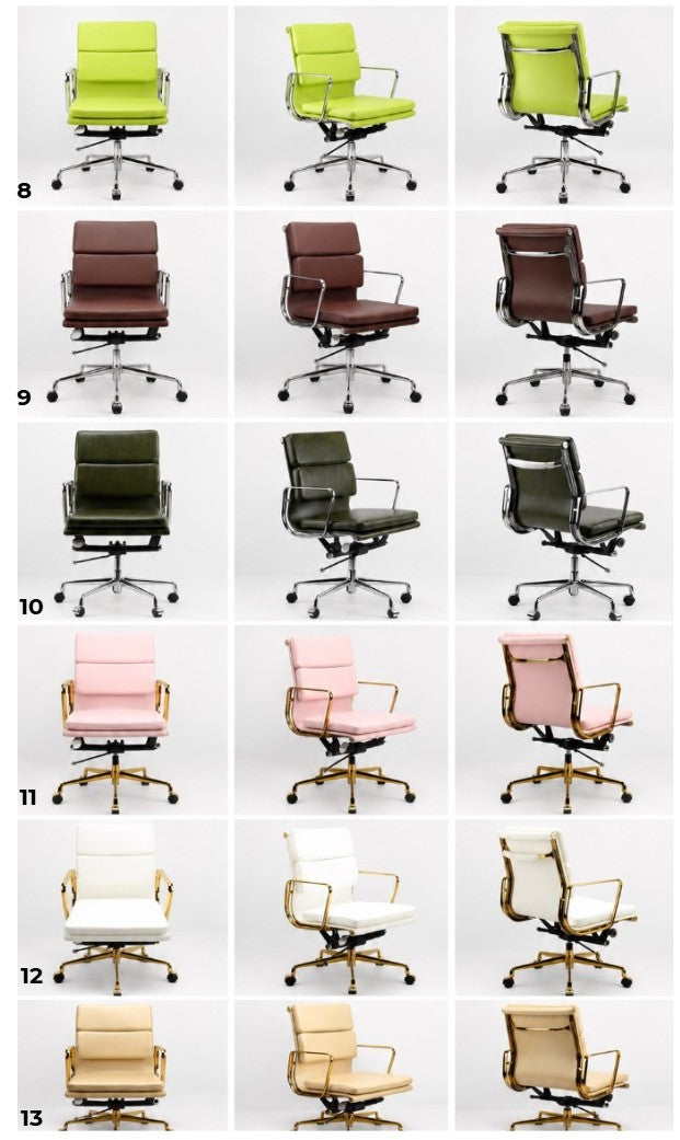 Aluminum Midback Office Chair | ERIC
