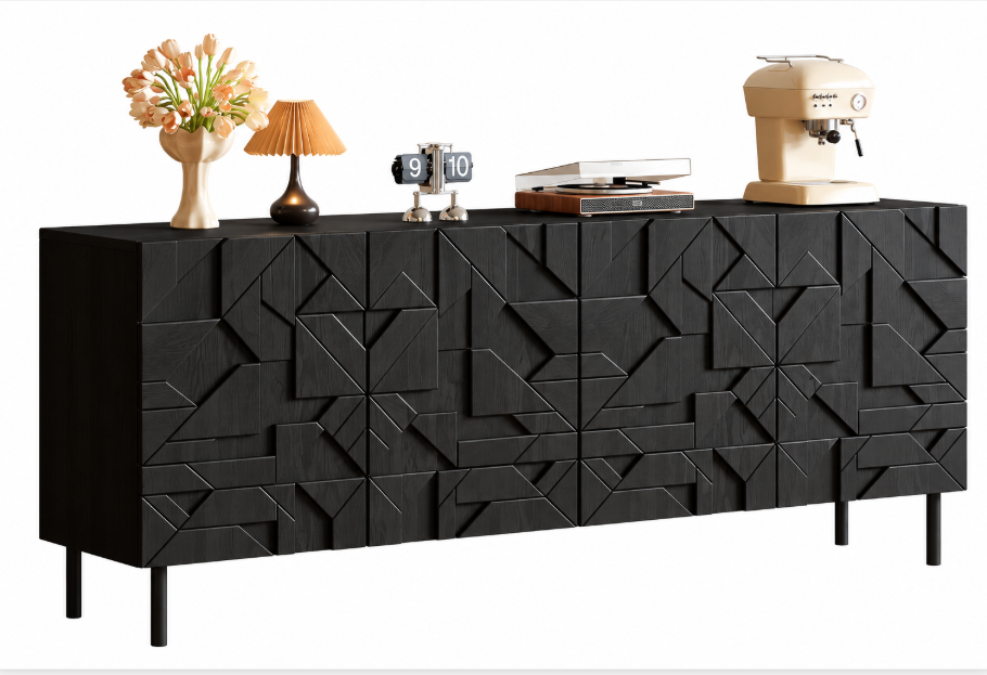 4 Door Sideboard Cabinet | SHIRAV