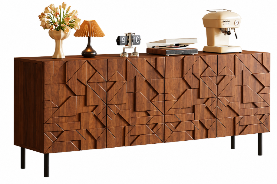 4 Door Sideboard Cabinet | SHIRAV