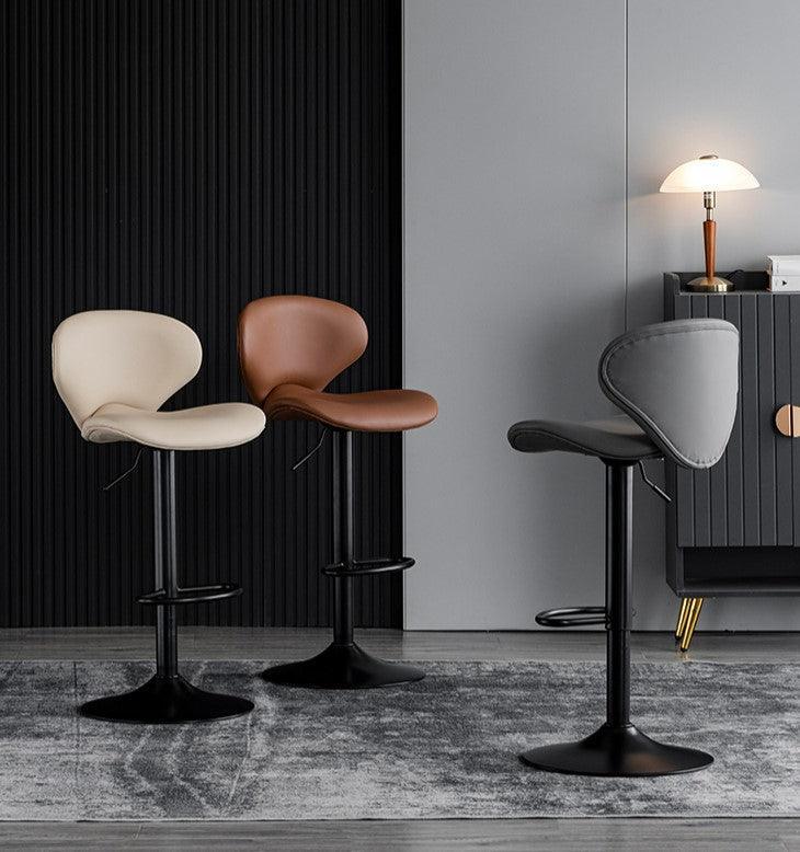 Adjustable Swivel Bar Stool | CHARLIE - onehappyhome