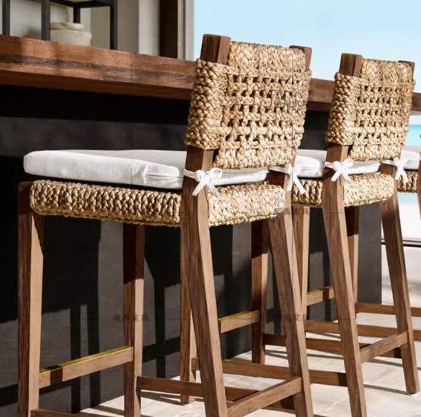 Boho Barchair | BAYU - onehappyhome