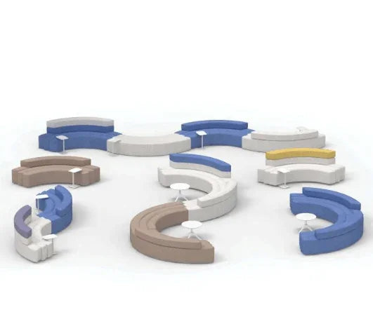 CURVED Modular Sofa | NABHA - onehappyhome