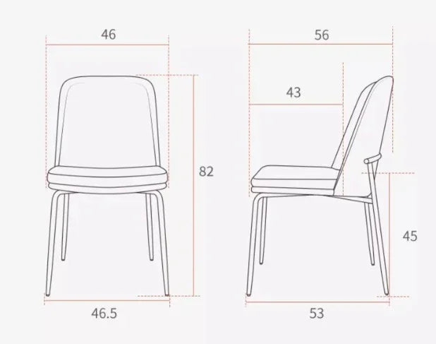 Dining Chair (Set of 2)| LILY - onehappyhome
