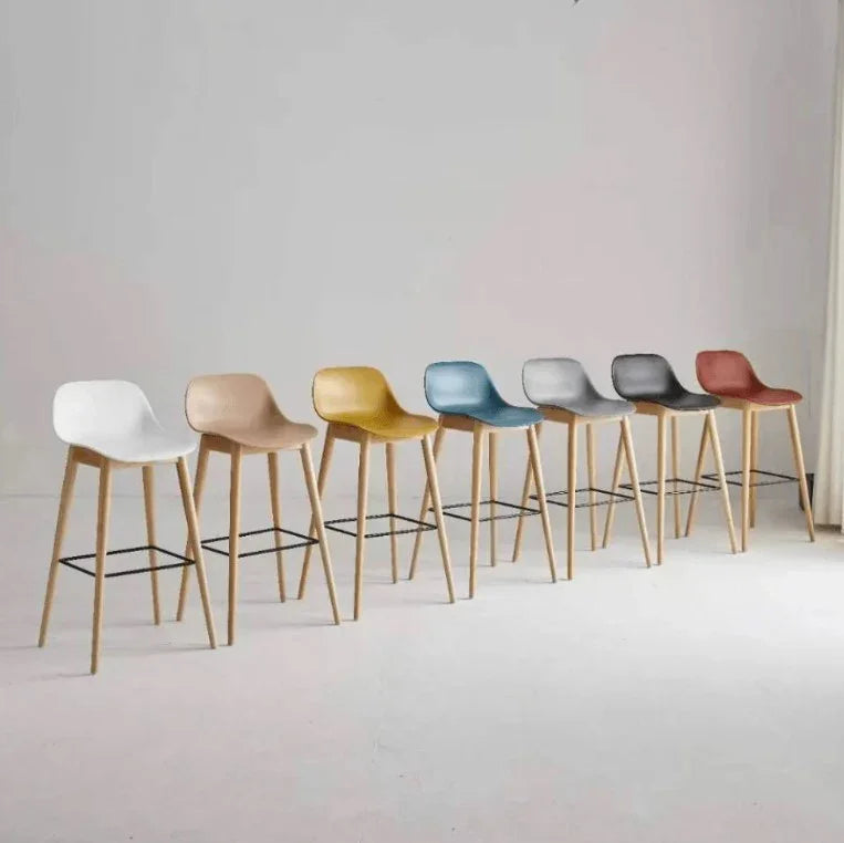 Minimalist Bar Stool (Set of 2)| ALICIA - onehappyhome