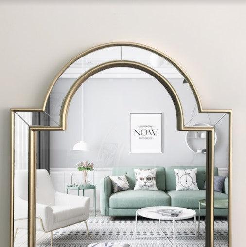 Modern Decorative Full Length Mirror | MILET - onehappyhome
