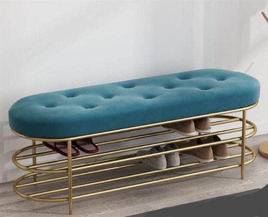 Modern Entryway Shoe Bench BRIANA - onehappyhome