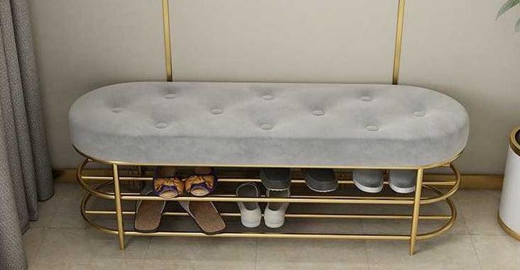 Modern Entryway Shoe Bench BRIANA - onehappyhome