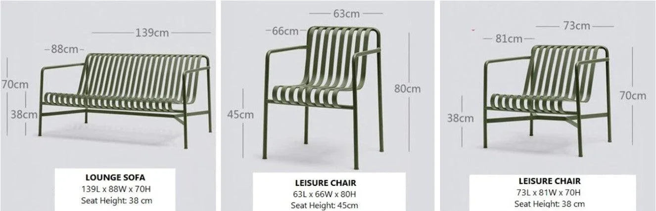 Modern Outdoor Lounge Chair | OLGA - onehappyhome