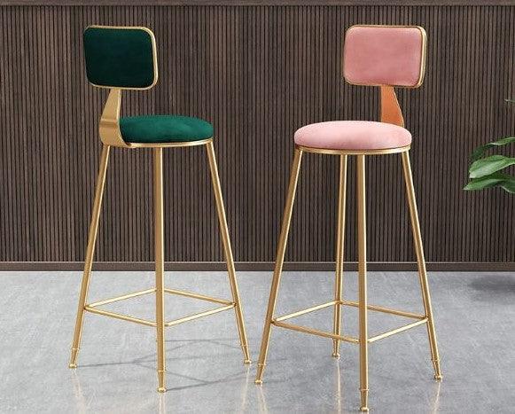 Nordic Luxury Bar Chair | HEATHER - onehappyhome