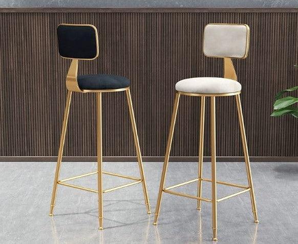 Nordic Luxury Bar Chair | HEATHER - onehappyhome