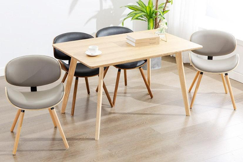 Nordic Woodclad Dining Chair | ARTHUR - onehappyhome