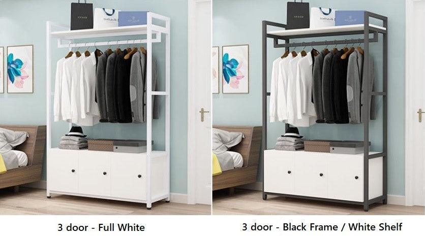 Open Wardrobe Storage Rack and Shelves | WINROSE - onehappyhome