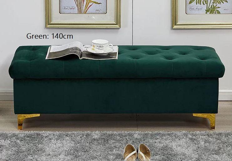 Ottoman Storage Bench | BERNA - onehappyhome