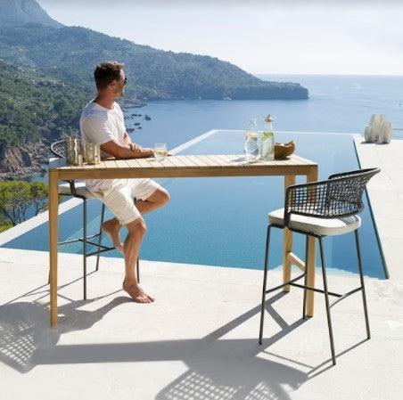 Outdoor Bar Chair | OLLIE - onehappyhome