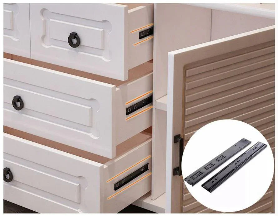 Side Cabinet with Drawers | DRAKE - onehappyhome