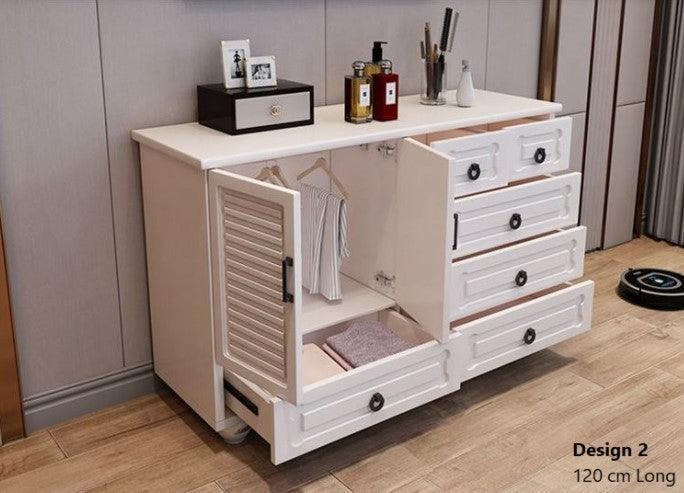 Side Cabinet with Drawers | DRAKE - onehappyhome