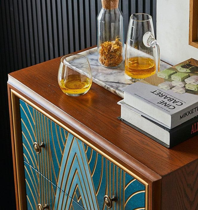 Side Cabinet with Drawers | SYLVANA - onehappyhome