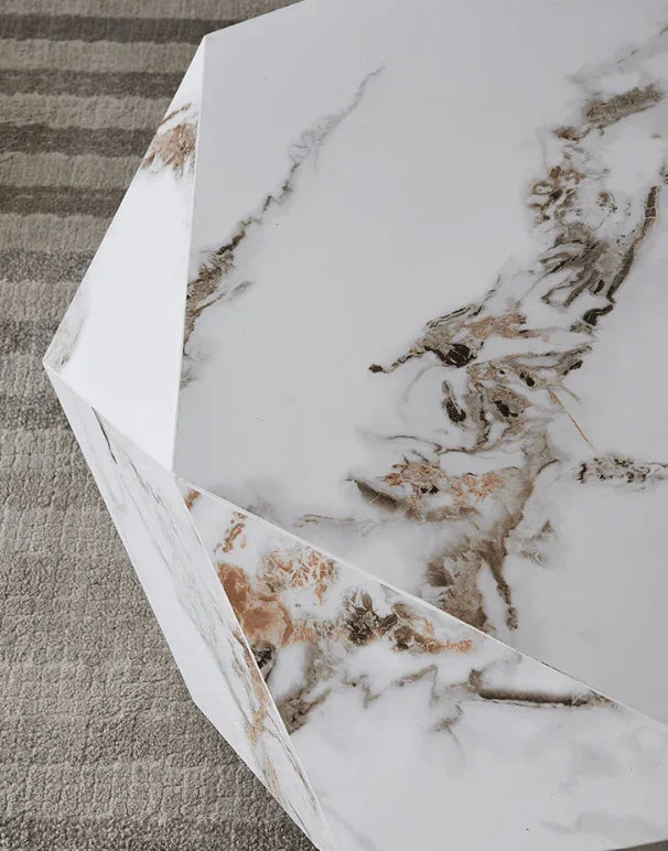 Sintered Stone Coffee Table | UJJVAL - onehappyhome