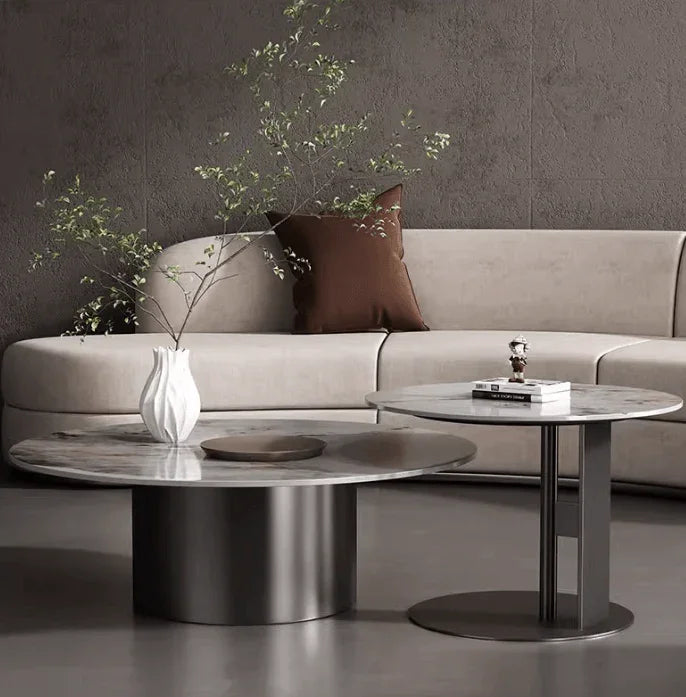 Sintered Stone Coffee Table Set | GAHAM - onehappyhome