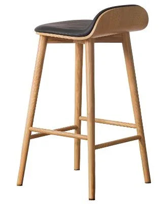 Solid Wood Bar Stool | ALBERT - onehappyhome
