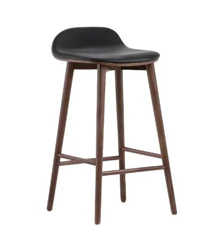 Solid Wood Bar Stool | ALBERT - onehappyhome