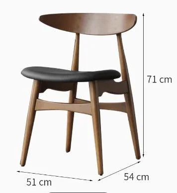 Solid Wood Dining Side Chair | VIRAJ - onehappyhome