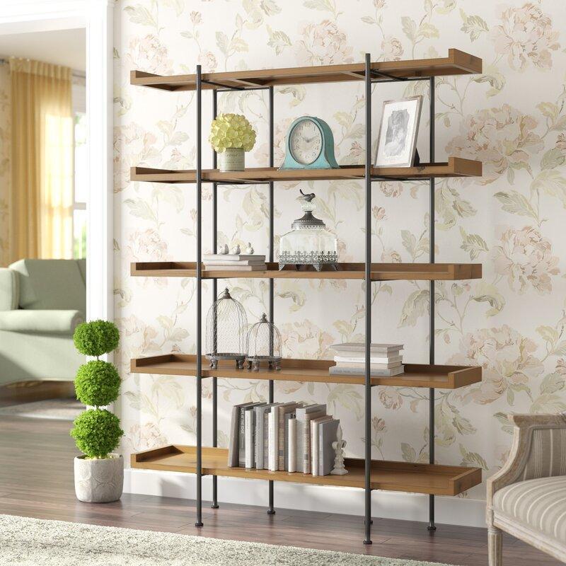 Solid Wood Display Shelf | SALDANA - onehappyhome