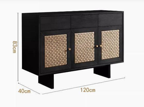 Solid Wood Sideboard Cabinet | DESU - onehappyhome