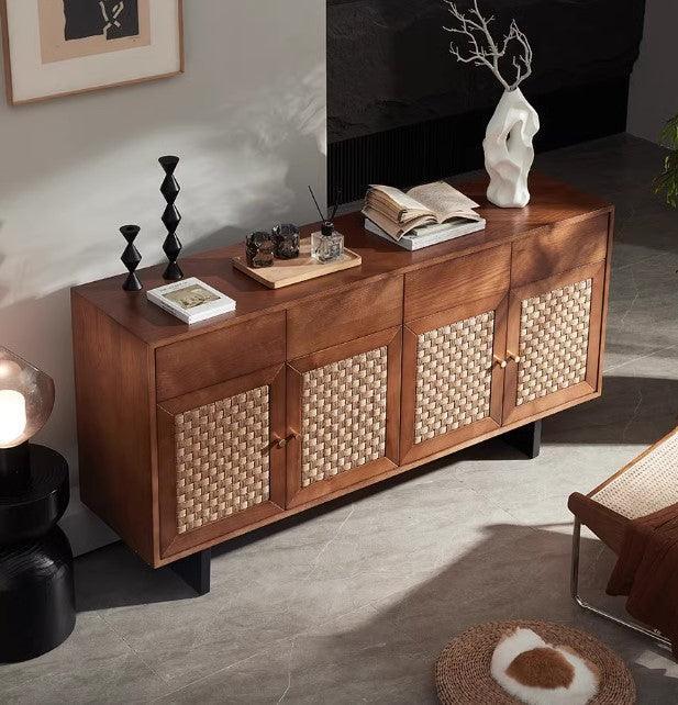 Solid Wood Sideboard Cabinet | DESU - onehappyhome