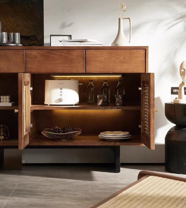 Solid Wood Sideboard Cabinet | DESU - onehappyhome