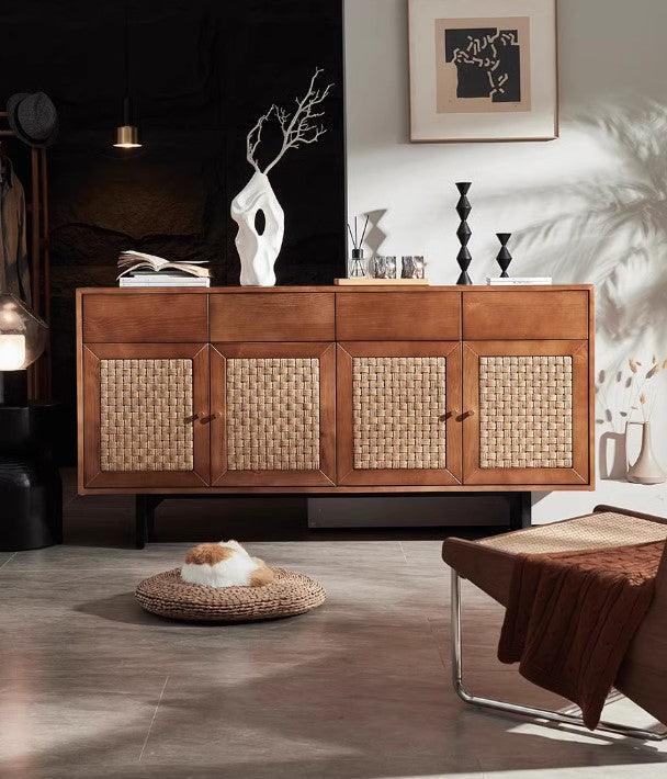 Solid Wood Sideboard Cabinet | DESU - onehappyhome