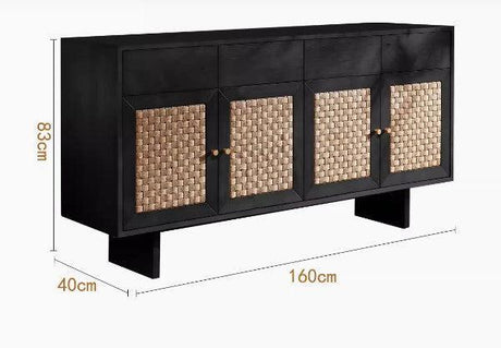 Solid Wood Sideboard Cabinet | DESU - onehappyhome