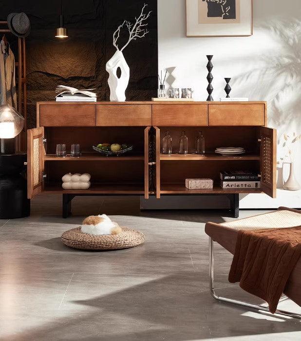 Solid Wood Sideboard Cabinet | DESU - onehappyhome